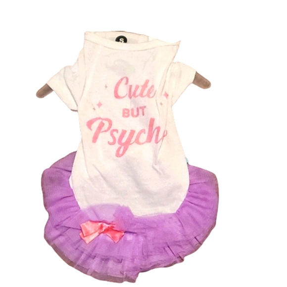 CUTE but PSYCHO ☆ ADORABLE DOGGO TUTU DRESS ☆ NWT - Picture 6 of 7